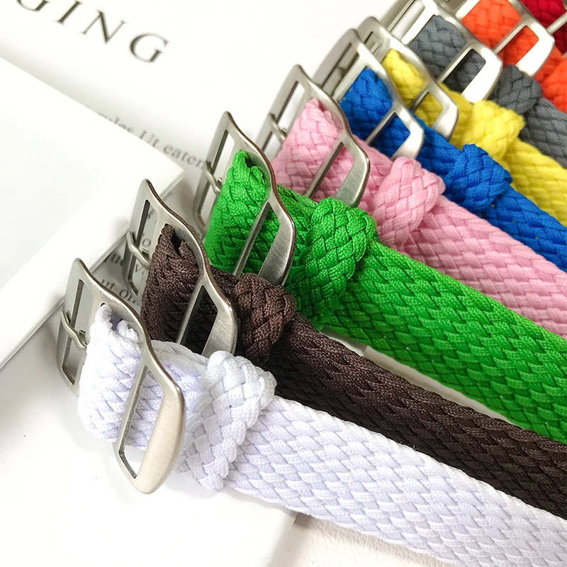 Perlon Strap Woven - Nylon Watch Strap Woven Watchband For