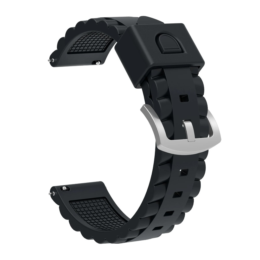Soft Silicone Strap For 20mm 2 - Silicone Watch Band 22Mm review and price
