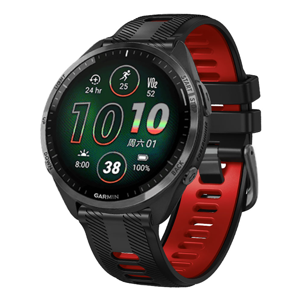 For Garmin Forerunner 965 955  - Silicone Watch Band 22Mm review and price