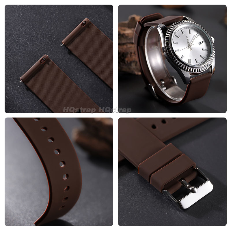 Silicone Strap 12mm 14mm 16mm  - Suede Strap Watch review and price