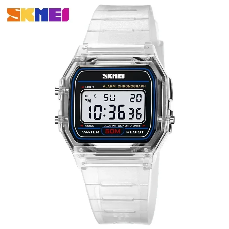 SKMEI 2056 Transparent TPU Str - Rubber Strap Diver review and price