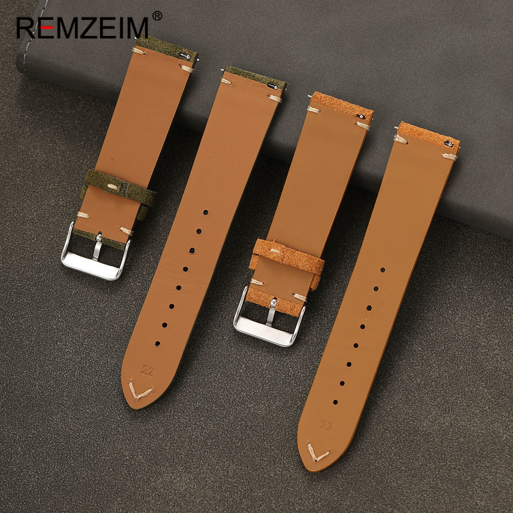 Unisex Suede Leather Watch Bel - Suede Strap Watch review and price