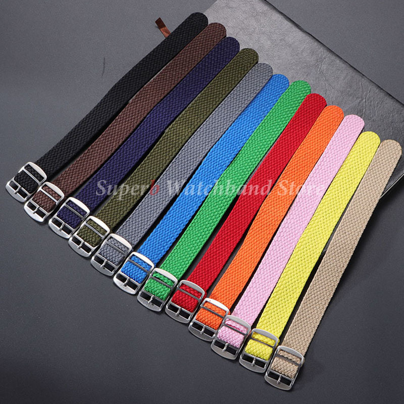 Nylon Woven Canvas Watch Band  - Perlon Strap Woven review and price