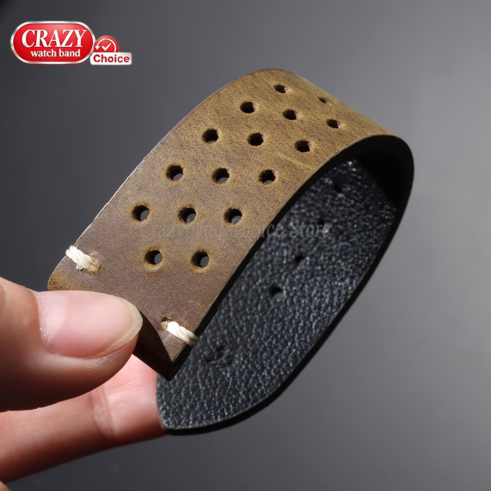 18/19/20/21/22/24mm Handmade L - Suede Strap Watch review and price