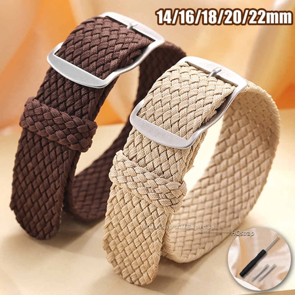Nylon Woven Canvas Watch Band  - Perlon Strap Woven review and price